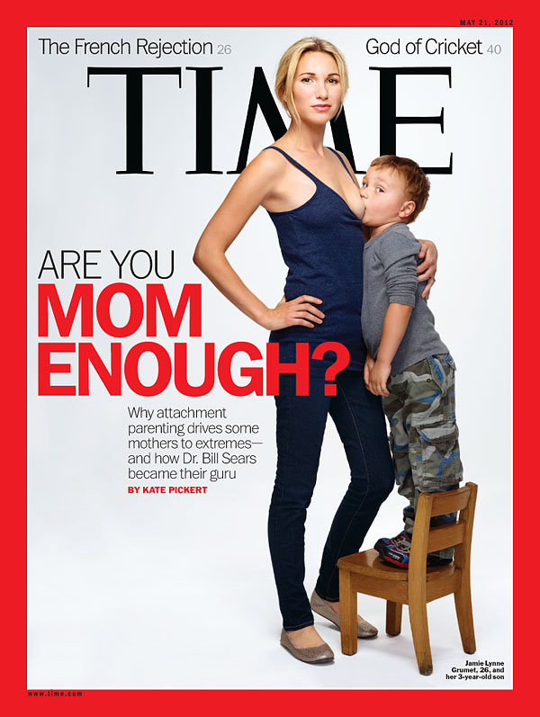 Time Cover Are you mom enough?