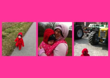 Collage Mama und Kleinkind