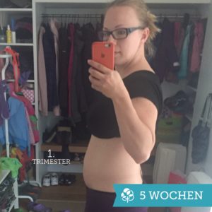 5 Wochen schwanger Bauchfoto