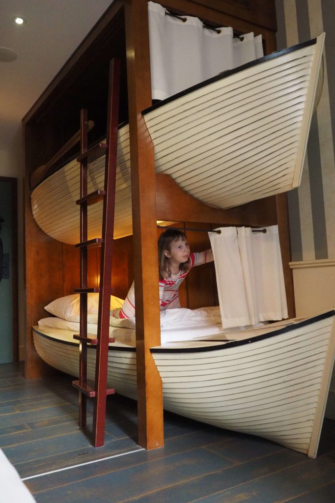 Hotel Bell Rock Zimmer Boote als Bett