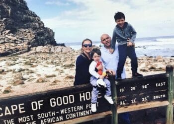 Familie am Kap der guten Hoffnung