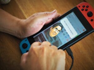 Nintendo Switch mit Dr. Kawashimas Gehirnjogging