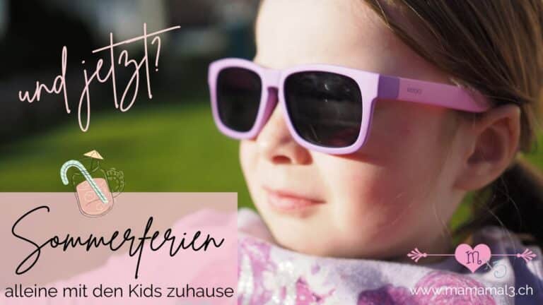 Sommerferien mit Kindern zuhause