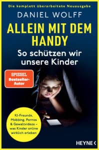 Buchcover "Daniel Wolff: Allein mit dem Handy"